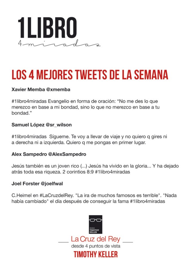 Los 4 mejores tweets de la semana