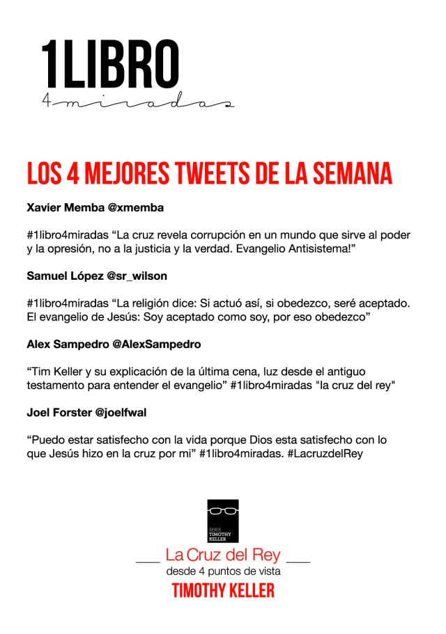 Los 4 mejores tweets de la semana